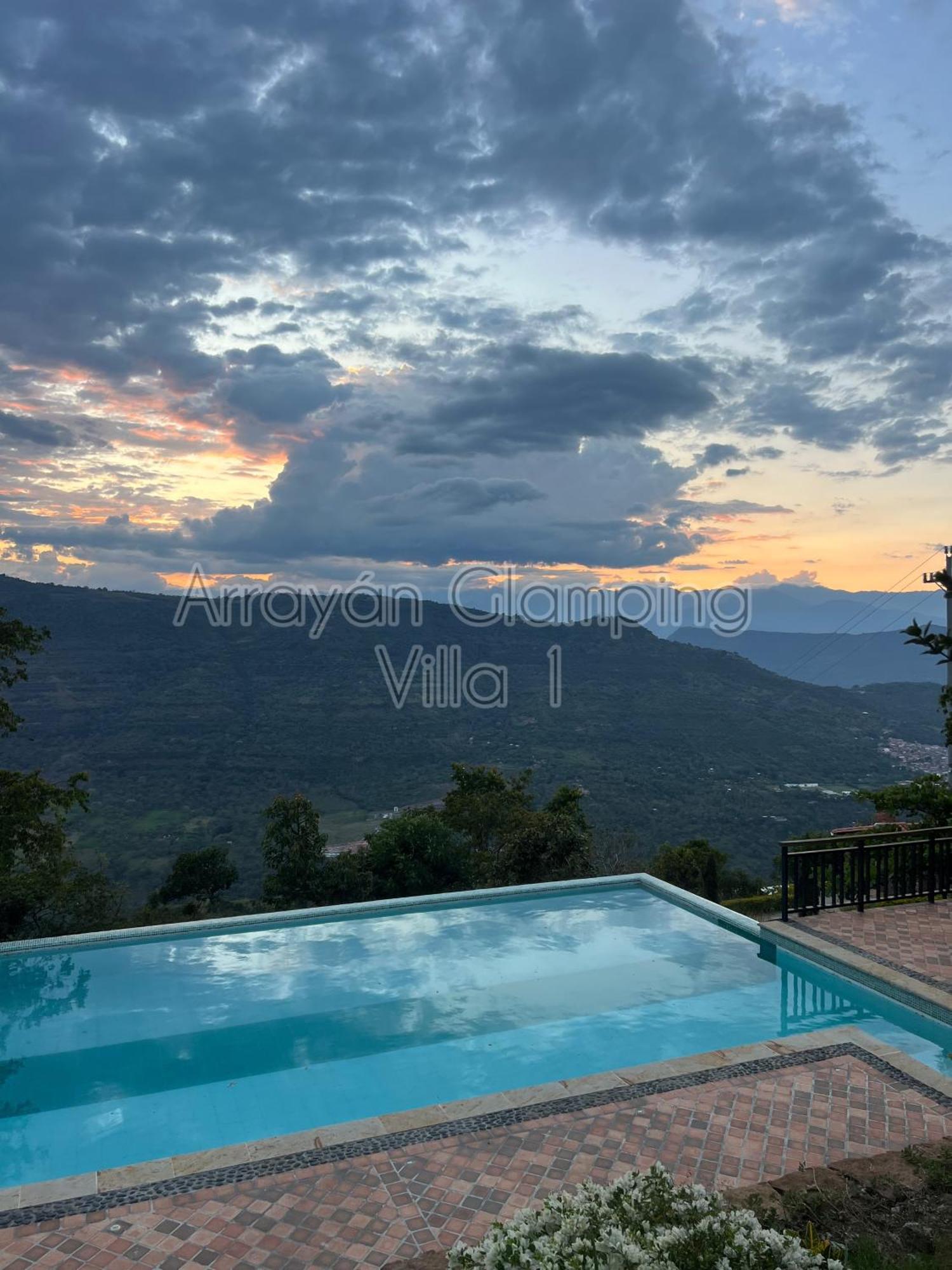 Arrayan Glamping Villa 1 San Gil Bagian luar foto